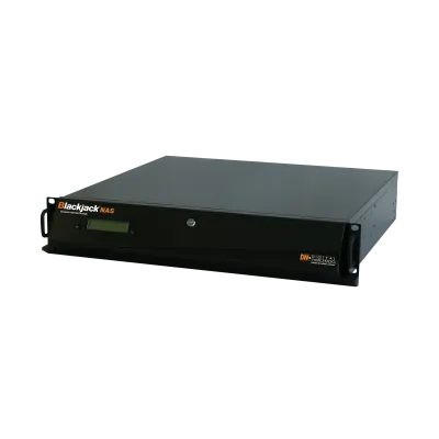 Digital Watchdog - DW-BJ8NAS80TR - Blackjack NAS 2U 8-bay chassis storage for Blackjack servers-70TB