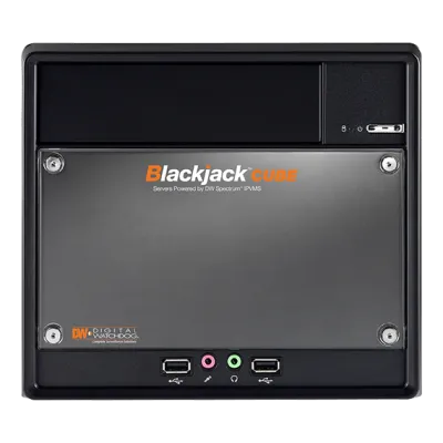 Digital Watchdog - DW-BJCUBE12T-LX - Linux based Blackjack Cube-LX NVR by DW Spectrum IPVMS 12TB HDD