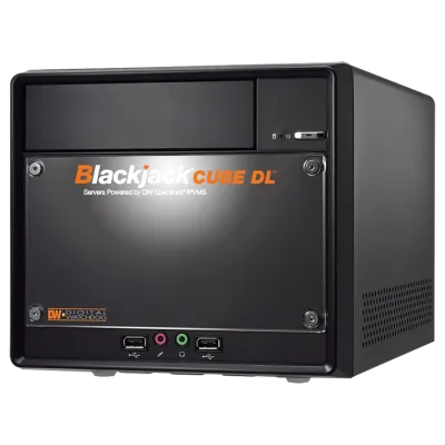 Digital Watchdog - DW-BJCUBE20T-DL - Windows based Blackjack Cube NVR Powered by DW Spectrum IPVMS 20TB HDD