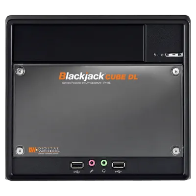 Digital Watchdog - DW-BJCUBE8T-DL - Windows based Blackjack Cube NVR Powered by DW Spectrum IPVMS 8TB HDD