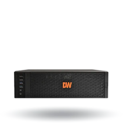 Digital Watchdog - DW-BJDX7140T - Blackjack DX7 NVR Powered by DW Spectrum IPVMS 4 Camera licenses Pre-installed, Windows 10 OS, i7 Processor 40TB