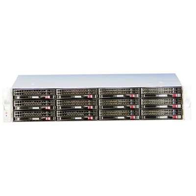Digital Watchdog - DW-BJER2U60T-LX - Blackjack E-RACK 2U 12-Bay Chassis-50 TB