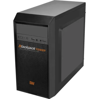 Digital Watchdog - DW-BJMT5130T - Blackjack Mid-Tower, Windows OS On SSD, 360MBPS Throughput, Intel I5, 16GB RAM, 30TB Storage, UL