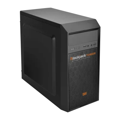 Digital Watchdog - DW-BJMT7116TS - Blackjack Tower Mid-Size Servers with Intel Core i7 Processor, Windows Server OS, 16TB