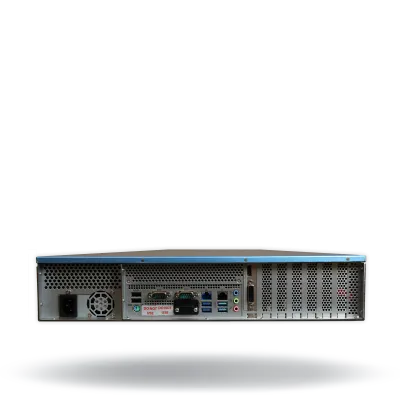 Digital Watchdog - DW-BJP2U100T - Blackjack P-RACK NVRs Powered by DW Spectrum IPVMS, 100 terabyte, 4 Camera Licenses Pre-installed, 600 Mbps of Recording Throughput Hardware Options Include Intel i7 Processor, Windows 10 and 16GB Memory