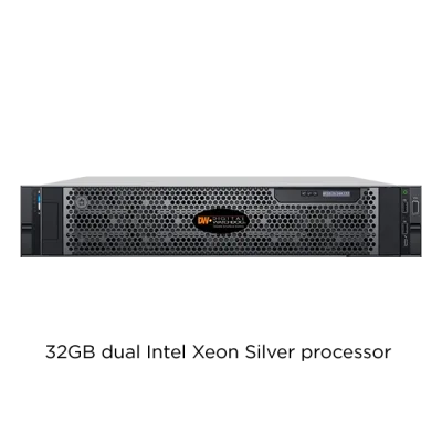 Digital Watchdog - DW-BJRR2P112TLX - 32GB dual Intel Xeon Silver processor 2U rackmount server