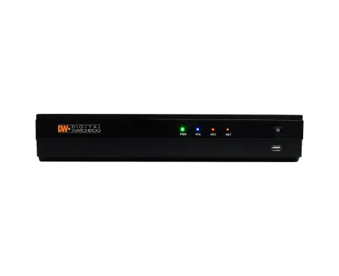 DIGITAL WATCHDOG - DW-VP124T8P - VMAX IP PLUS 8-CHANNEL POE NVR WITH 4 VIRTUAL CHANNELS