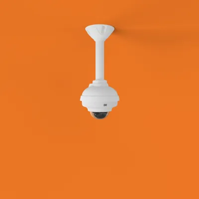 Digital Watchdog - DWC-MV72Wi28ATW - MEGApix 2.1MP/1080p Ultra Low-profile Vandal Dome IP Camera with Fixed Lens Options, Microphone Built-in and IR