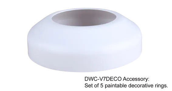 Digital Watchdog - DWC-MV74Wi28 - MEGApix 4MP ultra low-profile vandal dome IP camera with 2.8mm, 4.0mm and 6.0mm fixed lenses and IR