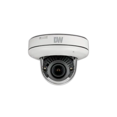 Digital Watchdog - DWC-MV85WiAT - MEGApix 5MP low-profile vandal dome IP camera with 2.7~13.5mm vari-focal p-iris lens with motorized zoom and auto-focus and color in near-total darkness and IR