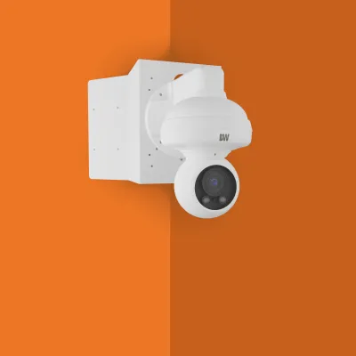 Digital Watchdog - DWC-MVA2WiAT - MEGApix 2.1MP/1080p Vandal Ball Turret IP Camera with a Vari-focal Lens and IR with IVA License