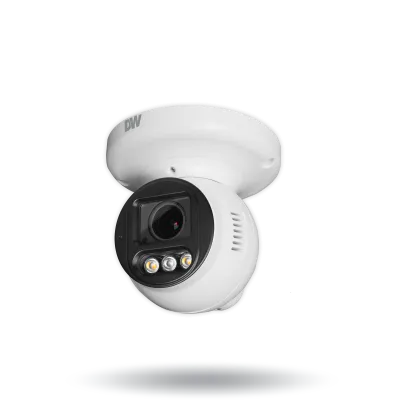 Digital Watchdog - DWC-XSTD05MF - MEGApix Ai active deterrent 5MP Turret IP Camera with Vari-Focal Lens, flashing LEDs and AI engine 