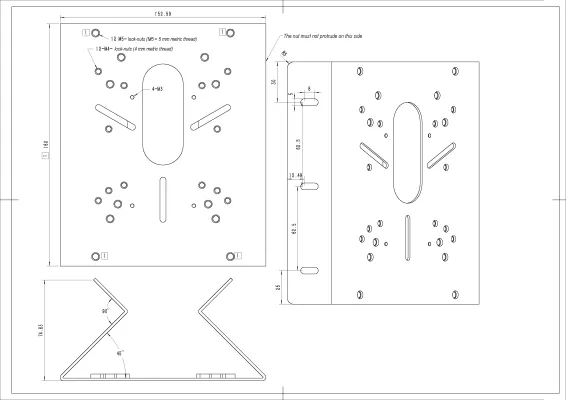 DA-RM110A - External Corner Bracket - IDIS