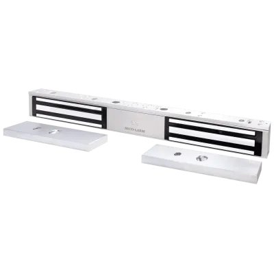 SECO-LARM - E-941DA-600PQ - 600-lb Electromagnetic Lock, Double-door, Bond Sensor, Status LED, UL Listed