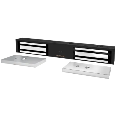SECO-LARM - E-941DB-1K2P - 1,200-lb Electromagnetic Lock, Double-door, Bond Sensor, Status LED, UL Listed