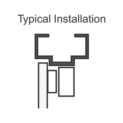SECO-LARM - E-941S-1K2B/ZQ - "Z" Bracket for mounting E-941SB-1200, E-941SB-1K2PQ, E-941DB-1K2PQ Black