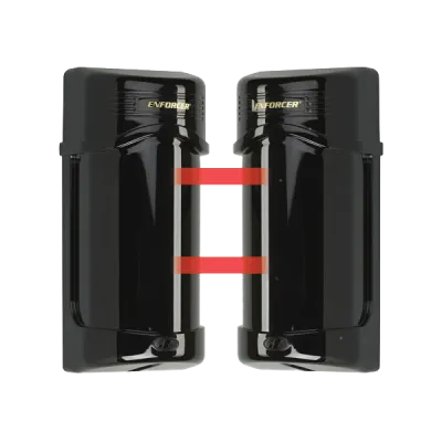 SECO-LARM - E-964-D390Q - Twin Photobeam with Laser Alignment, 390ft