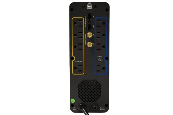 MINUTEMAN - ETR850LG - UPS AVR 850VA 4-Bat/4-Surge USB