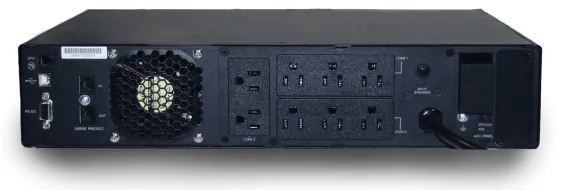 Minuteman - ED1000RTXL2U - Endeavor Lcd Series High End True Sine Wave Online Ups Rack/Tower/Wallmount Optional 1000VA/900W 120V