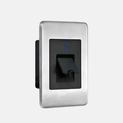 ZKTeco USA - FR1500-A-HID - Single-gang Flush-mounted Fingerprint Access Control Slave Reader