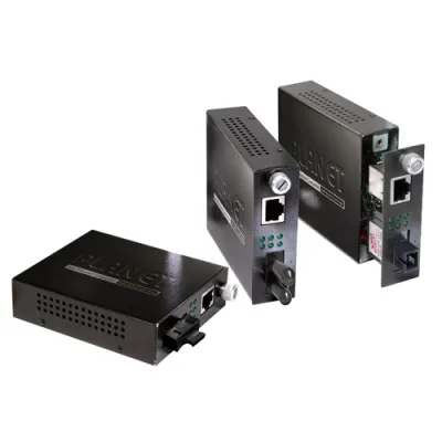 Planet - FST-806B20 - 10/100Base-TX to 100Base-FX WDM Smart Media Converter - Tx: 1550) - 20KM