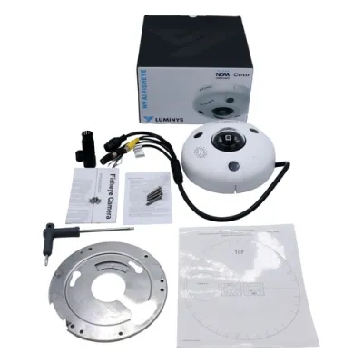 Luminys - N9F-12RA1 - N9 Specialty Series 12MP Fisheye 1.85 mm, IR LEDs