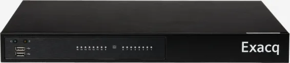 ExacqVision - IP04-04T-G2P16 - 4TB G-Series Desktop PoE Recorder with 16 PoE+ IP Camera Ports