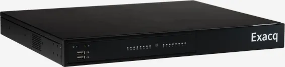 ExacqVision - IP04-12T-G2P16 - 12TB G-Series Desktop PoE Recorder with 16 PoE+ IP Camera Ports