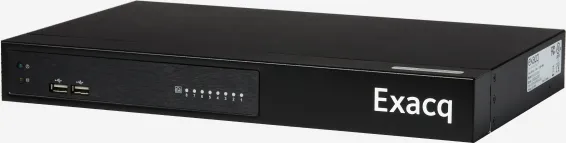ExacqVision - IP04-04T-G2P08 - 4TB G-Series Desktop PoE Recorder with 8 PoE+ IP Camera Ports