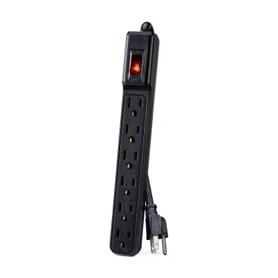 Cyber Power - GS608B - Power Strip, 6-outlet power strip, 8' cord