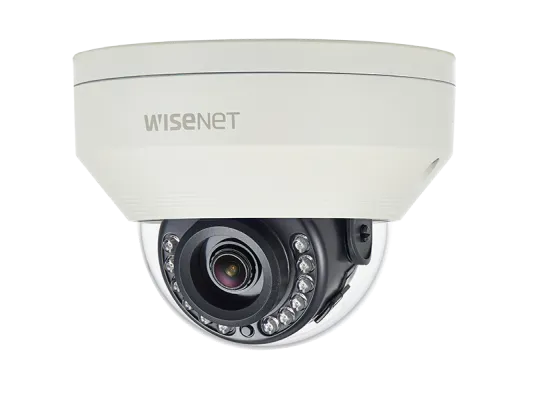 Hanwha - HCV-7030RA - 4MP Outdoor Analog HD Dome Camera with Night Vision & 6mm Lens