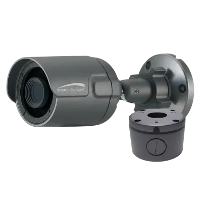 SPECO - HiB68 - 2MP Ultra Intensifier HD-TVI Bullet Camera, 3.6mm lens, Included Junction Box, Dark Grey, TAA