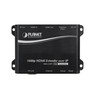 Planet - IHD-210PT - HDMI Extender Transmitter over IP with PoE - High Definition Digital Signage