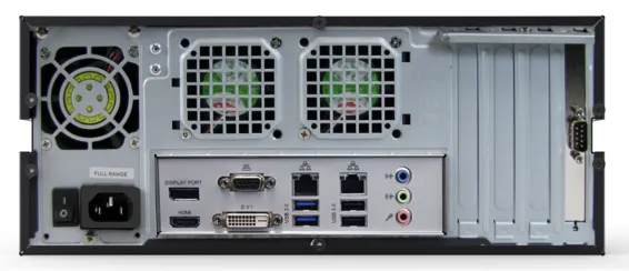 ExacqVision - IP04-08T-DTA-E - 8TB A-Series IP Desktop recorder Enterprise server Win10 with 4 IP cameras licenses