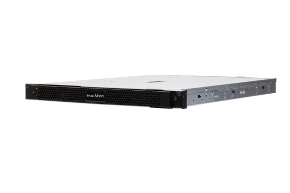 ExacqVision - IP08-48T-R1XW - IP 1U Rackmount Redundant X-Series NVR with 8 IP Professional Licenses (150 max), 48TB RAID5 Configured Storage (36TB usable). Windows Server 2022 OS on Dual SSD RAID1, Redundant Power Supplies, 16GB RAM, Dual 1GbE