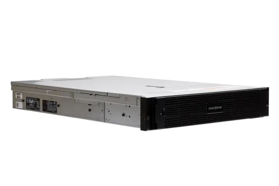 ExacqVision - IP08-240T-R2XW-E - IP 2U Rackmount Redundant X-Series NVR with 8 IP Enterprise Licenses (175 max), 240TB RAID Configured Storage (200TB usable). Windows Server 2022 OS on Dual SSD RAID1, Redundant Power Supplies, 32GB RAM, Dual 1G