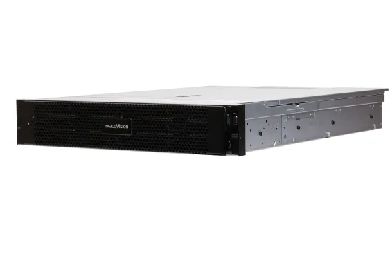 ExacqVision - IP08-144T-R2XW-E - IP 2U Rackmount Redundant X-Series NVR with 8 IP Enterprise Licenses (175 max), 144TB RAID6 Configured Storage (120TB usable). Windows Server 2022 OS on Dual SSD RAID1, Redundant Power Supplies, 32GB RAM, Dual 1