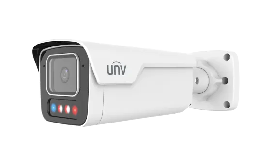 Uniview - IPC2B14SE-ADF28KMC-WP-I1 - 4MP Dual-light Bullet Warning Network Camera