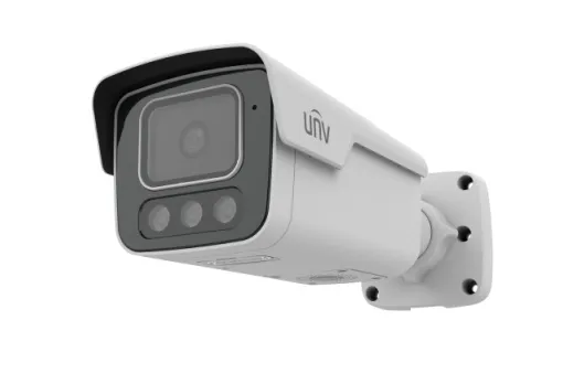 UNV - IPC2B15SS-ADF40KMC-I1 - UNV 5MP Tri-guard 2.0 Bullet, 4.0mm(F1.0, Red&Blue light, Alarm&Audio interfaces)