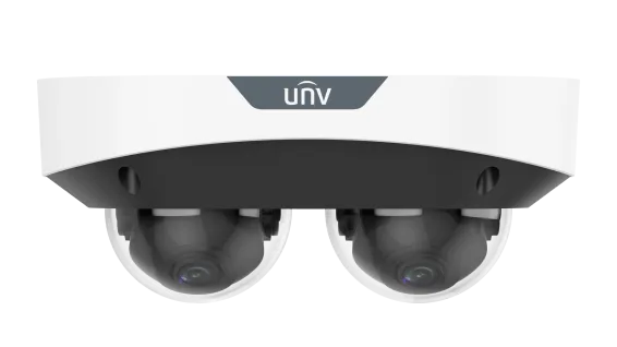 UNV - IPC3222SS-ADF28K-I1 - 2MP Dual Lens Non-Splicing Dome Camera, 2.8mm