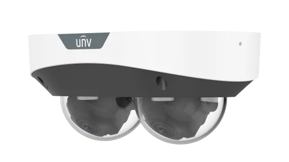 Uniview - IPC3222SS-ADF40K-I1 - UNV 2MP Dual Lens Non-Splicing Dome Camera, 4.0mm