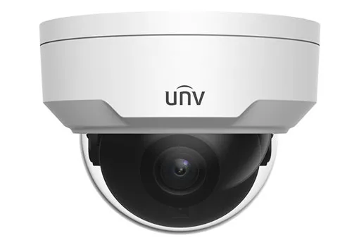 Uniview - IPC322SB-DF40K-I0 - UNV 2MP Network Fixed Dome(LightHunter,Premier Protection,4mm,WDR,30m IR,SD Slot,3 Axis,PoE,H.265,Audio,Alarm)