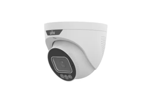 UNV - IPC3634SS-ADF28KMC-I1 - 4MP HD Intelligent Light and Audible Warning Fixed Eyeball Network Camera, 2.8mm