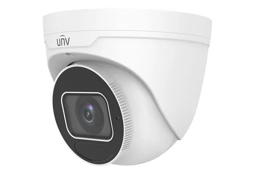 Uniview - IPC3634SS-ADZK-I0 - 4MP WDR IR Eyeball Network Motorized Vari-focal Dome Camera