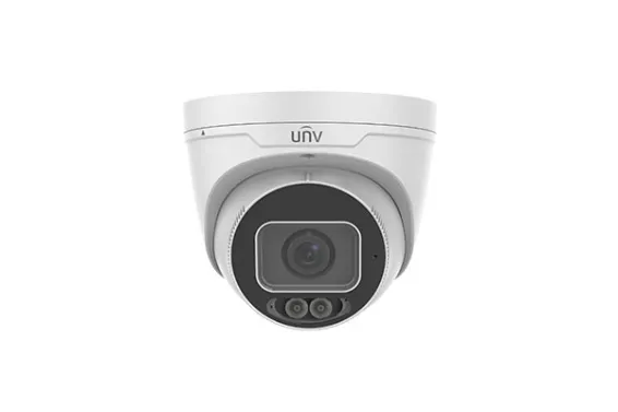 Uniview - IPC3638SE-ADF28K-WL-I0 - 8MP White Light Turret Camera, 2.8mm