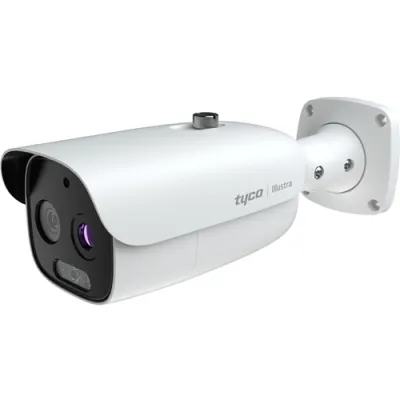 ExacqVision - IPT05-B29-BN203 - Illustra Pro Dual Imager Visible 8mm/Thermal 12mm EST Bullet, TDN with IR, with 240v ETRS device, Not available in the US