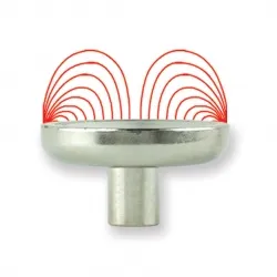 Platinum Tools - JH807M-10 - Bridle Ring, 1 1/4", with magnet. 10/Box.