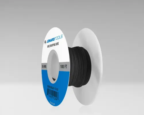 Jonard - KSW30BLK-0100 - 30 AWG Kynar Wire CSW Black 100 ft 