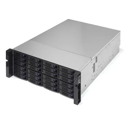 LuxRiot - LR2-4U-XSVR2-112TB - Dual RAID 6 NVR Server (Enterprise Solutions)-112TB