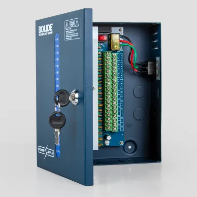 BOLIDE - BP0050/18-20 - 12VDC Regulated Power Supply. 18 Output, 20 Amp, 4pc per case
